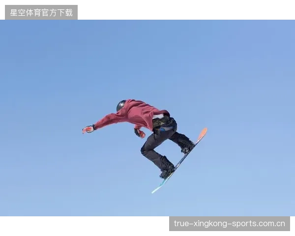 滑雪者雪地打开降落伞炫技